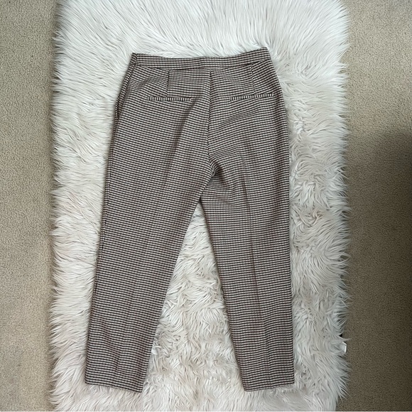 H&M Tan Houndstooth Trousers - Picture 2 of 4